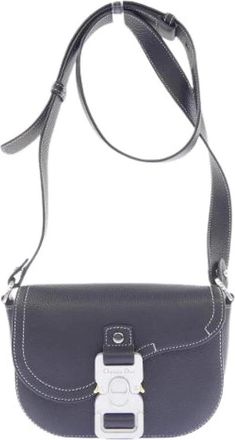 Dior Pre-owned Saddle Pouch - - Pre-owned - Donna - Blu - ONE SIZE