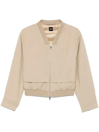 BOSS Jack met gelaagd effect - Beige