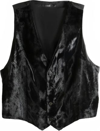 SAPIO Gilet Cavallino - Nero