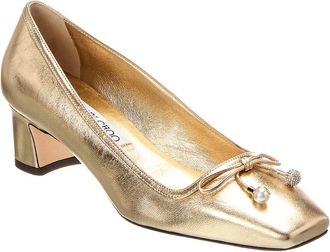 Jimmy Choo London Elme 45 Leather Pump