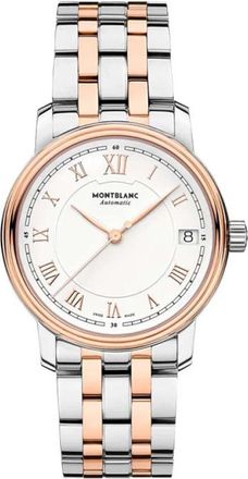 Montblanc Tradition Automatic Date Watch - Dames - Horloges - Grijs - ONE Size - Accessoires