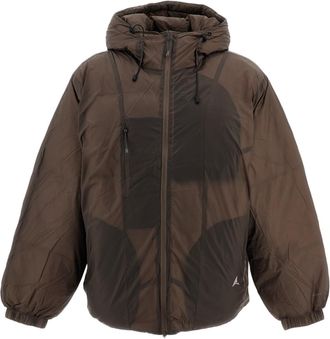 Roa Brown Water-Repellent Nylon Goose Down Jacket