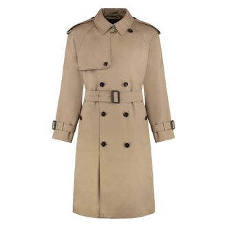 Burberry Chestwood Trench - Heren - Trenchcoats - Bruin - L - Katoen - Jassen