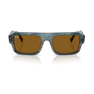 Ray-Ban Sunglasses, unisex, Blue, Size: 53 MM Rb4454 Lukas Sunglasses
