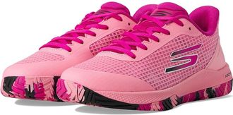 Skechers Go Train Arch Fit Viper Court Pro - Pickleball Womens Tennis Shoes Pink : 9.5 B - Medium, Synthetic/Textile