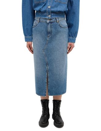 Mustang Jeans Jeansrock »EUREKA Denim« mit einem Gehschlitz