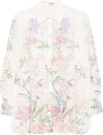 Charo Ruiz Ibiza Aster Botanical Floral Shirt