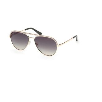 Guess Pilot Sunglasses - female - Guess - Sunglasses - Yellow - 60 MM - Accessories