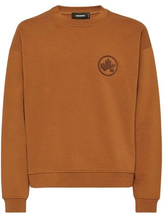 Dsquared2 Felpa con stampa - Arancione