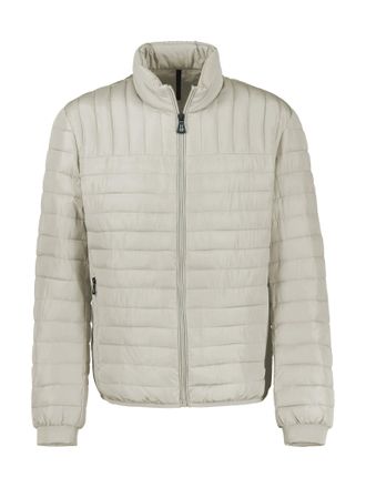 Lerros Steppjacke LERROS, Herren, Gr. 3XL, pearl grau, Web, Obermaterial: 100% Polyester, unifarben, normal h&uuml;ftbedeckend, Rundhals, B&uuml;ndchen, Jacken Steppja