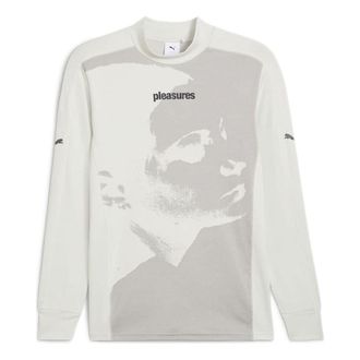 Puma x PLEASURES Base Long Sleeve T-shirt Warm White 624097-65