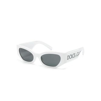 Dolce & Gabbana Dx6003 331287 Sunglasses - unisex - Dolce & Gabbana - Sunglasses - White - 48 MM - Accessories