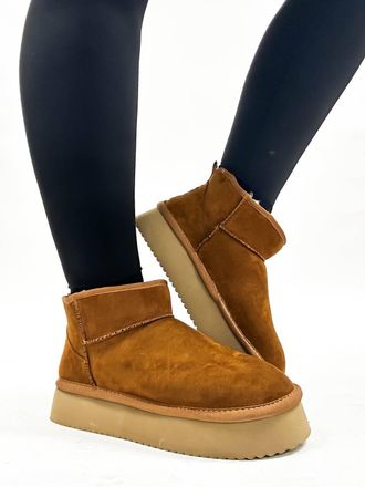 Corkys Footwear Womens Faux Suede Short Boot