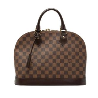 Louis Vuitton Pre-owned Handbags, female, Brown, Size: ONE SIZE Pre-owned Alma PM
