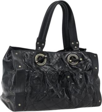 Bally Pre-owned Handbags, female, Black, Size: ONE SIZE Pre-owned Leather Handbag