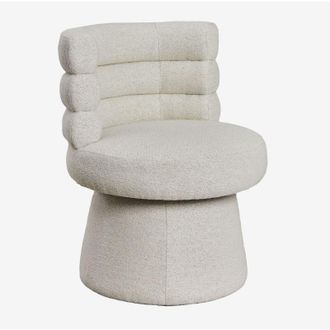 Sklum Sklum - Pack De 2 Sillas De Comedor Giratorias Tapizadas Protea