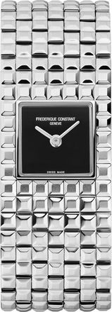 Frederique Constant Fr&eacute;d&eacute;rique Constant Classics Manchette Dames Horloge Zilverkleurig FC-200ONB1MC6B