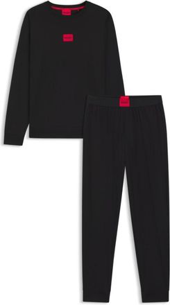 HUGO BOSS Gift-boxed pajamas with red logo labels