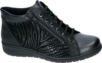 Solidus Schoenen, Dames, Zwart, 36 EU, Leer, Kate Enkellaars