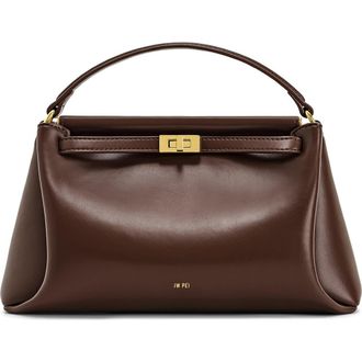 JW PEI Carmen Top Handle Bag in Reddish Brown at Nordstrom