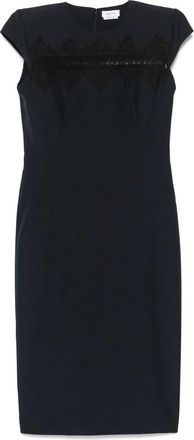Alexander McQueen Tailored Pencil Midi Dress
