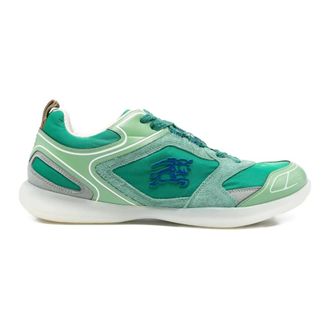 Burberry Sneakers, male, Green, Size: 7 US Matrix Sport Sneakers