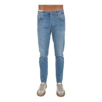 Pantaloni Torino Heren, Jeans, Blauw, Maat: W38 Katoen