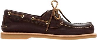 Timberland Crafted Boat Shoe - Heren - Bootschoenen - Bruin - 40 1/2 EU - Leer - Schoenen