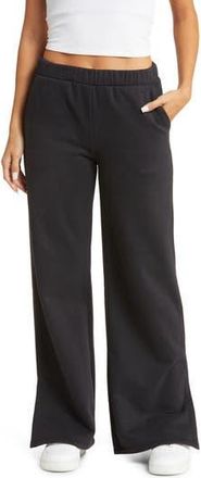 Beyond Yoga On The Go Wide Leg Flare Pants in Black at Nordstrom Rack, Size X-Large