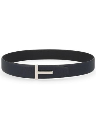 Tom Ford T-Buckle Belt - Blue