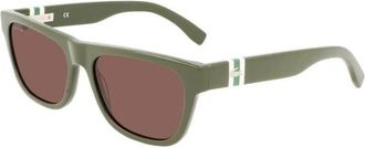Lacoste Zonnebrillen - Heren - Zonnebrillen - Beige - 56 MM - Accessoires