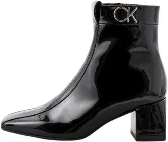 Calvin Klein Schoenen, Dames, Zwart, 39 EU, calvin klein enkellaarsjes schoenen