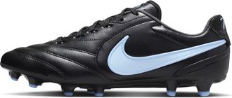 Nike Mens Tiempo Ligera Pro Firm-Ground Low-Top Soccer Cleats in Black | HQ3158-040