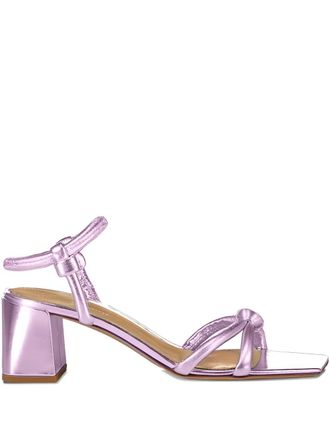 Gianvito Rossi 55mm knotted-detail sandals - Pink