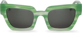 Mr.Boho Frelard ZM2-11 Mens Sunglasses Green Size 49