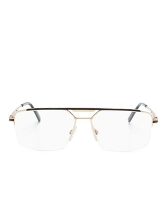 Cazal 7098 bril met piloten montuur - Goud