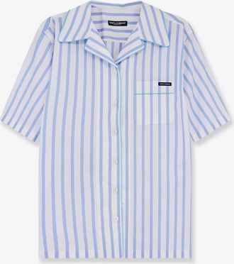 Dolce & Gabbana Camicia Pigiama in cotone e seta - DOLCE & GABBANA - gender_Woman