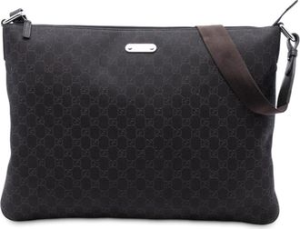 Gucci Pre-owned Gucci GG Denim Crossbody Ladies 22L1112NW57H93EE