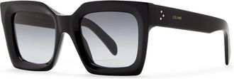 Celine Eyewear Square-frame Womens Designer Sunglasses - Black - One Size
