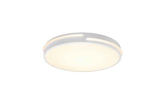 Reality Tacoma Plafoniera Led, 24w 2500lm, 2700 - 6500k Bordo Bianco Con Telecomando Multifunzione D.40cm Dimmerabile