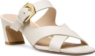 Stuart Weitzman Sai Slide 50 in Cream at Nordstrom, Size 9.5