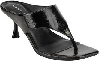 Marc Fisher Adia Flip Flop in Black at Nordstrom, Size 9.5