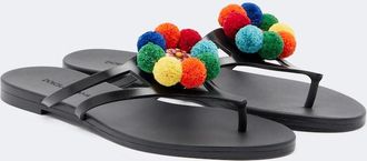 Dolce & Gabbana Embellished thong sandals