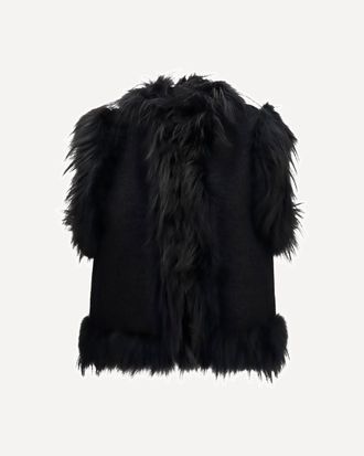 Fendi Gilet in lana e volpe Woman 40