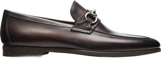 Magnanni Mens Diago 2 Bit Loafer In Brown