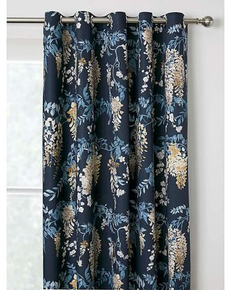 Dreams & Drapes Wisteria Pair of Eyelet Curtains