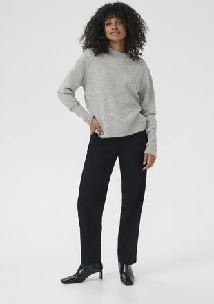 Kaffe Pullover KAstary Pullover Loose fit light grey