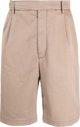 Brunello Cucinelli knee-length bermuda shorts - men - Cotton - 44 - BROWN
