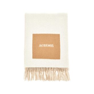Jacquemus Rond Carr&eacute; wool scarf Woman One Size