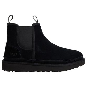 UGG Neumel Chelsea Suede Synthetic Mens Ankle Boots - Black - Size:UK 11